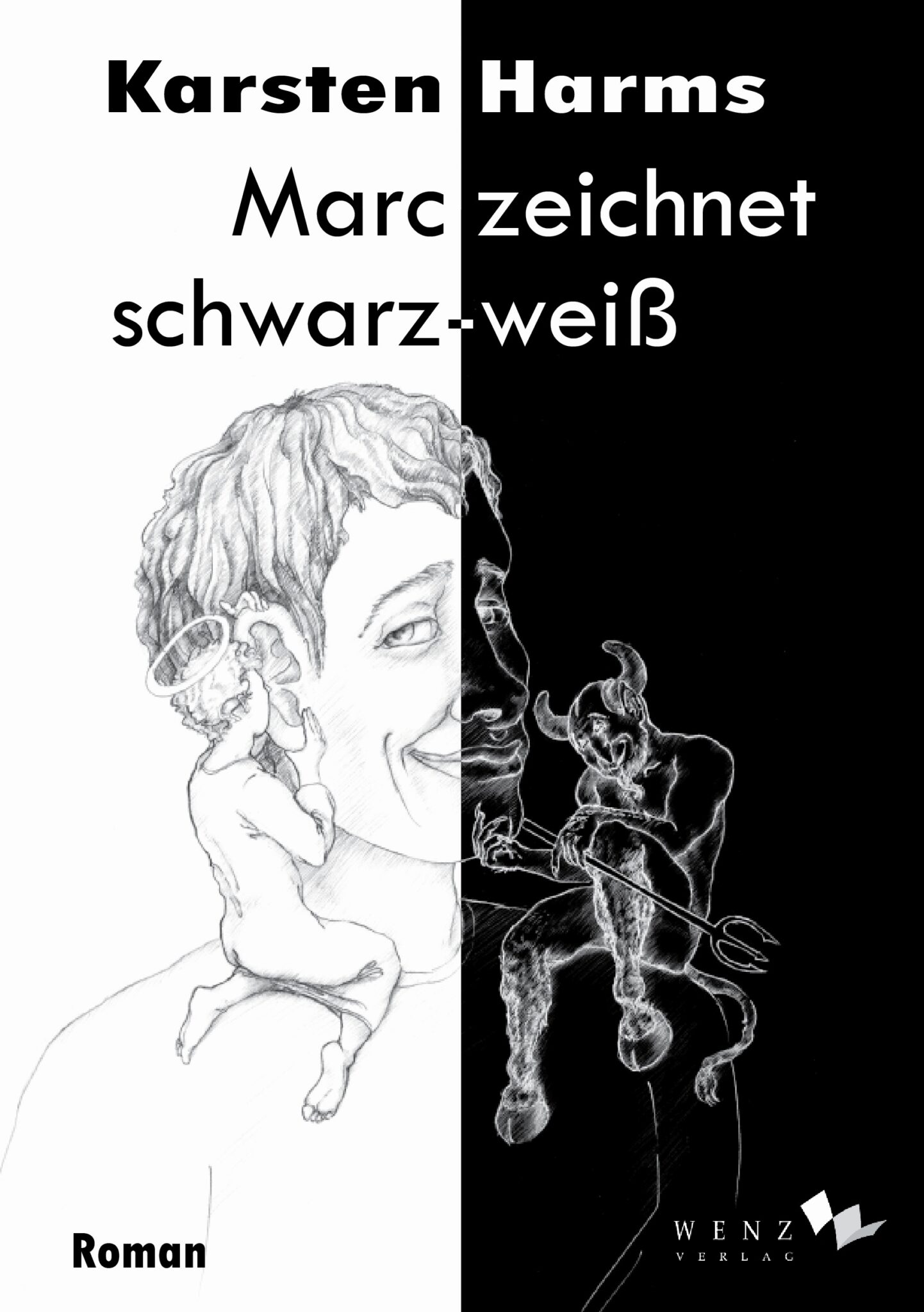 Marc Zeichnet schwarz – weiß – Karsten Harms