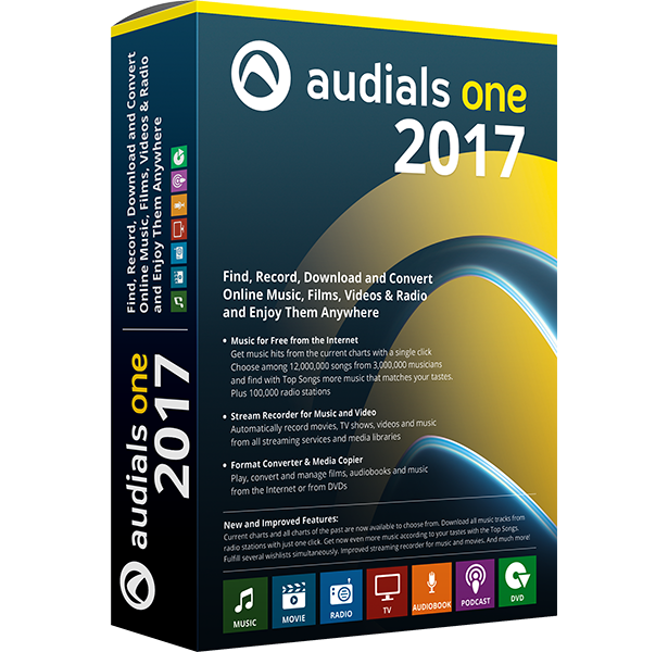 Audials One 2017 Nachtrag Audials One 2017 Nachtrag