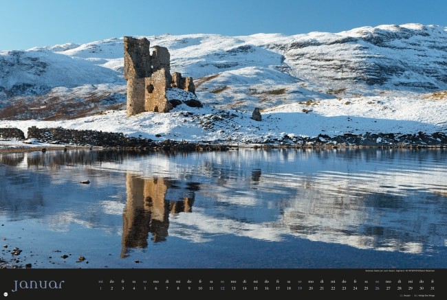 [Kalender] Land of Legends – Schottlands Burgen und Schlösser – Kalender 2020 1